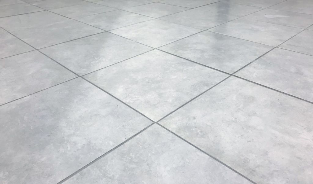 Floor tiling detail
